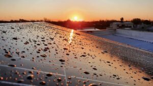 Solar Panel Hail Damage